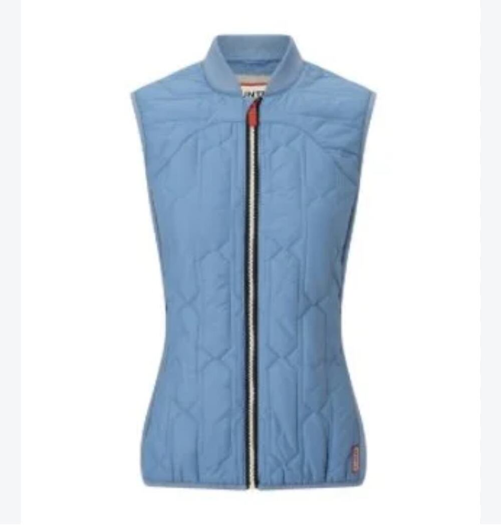 Hunter Original Midlayer Gilet Baby Blue Quilted Vest Women’s Small